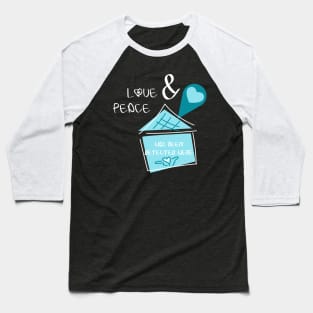 Love & Peace Baseball T-Shirt